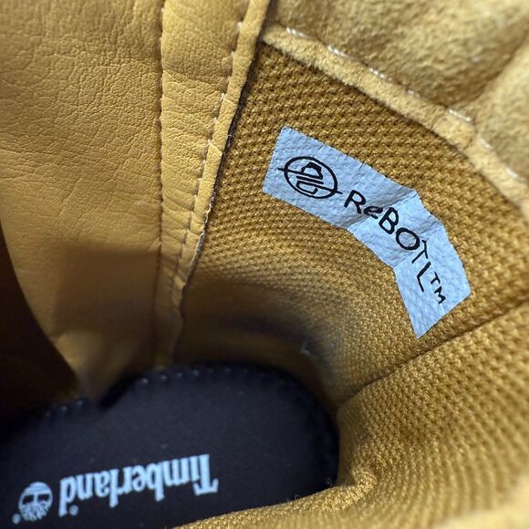 New Timberland womans lace up boots Kori Park Buckle size 7 heeled booties - Picture 5 of 9